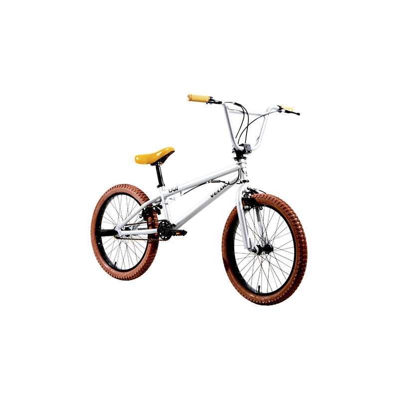 Bicicleta Veloci Law Freestyle Rodada 20 Plata BMX